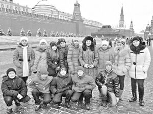 Гимназисты в Москве