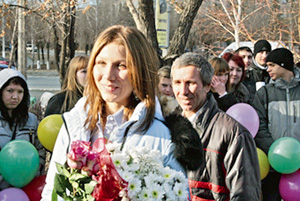 Людмила Шахова - двукратная чемпионка Европы