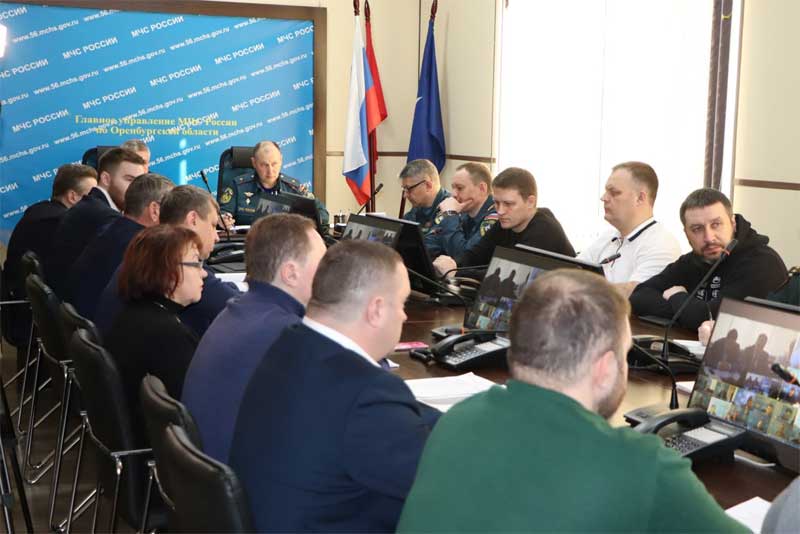 Из-за возможного осложнения паводковой ситуации  в Оренбуржье введен режим повышенной готовности