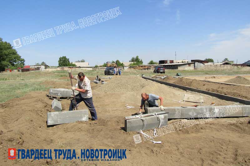 В селе Пригорное приступили к строительству спортивной площадки в рамках программы «Инициативное бюджетирование»