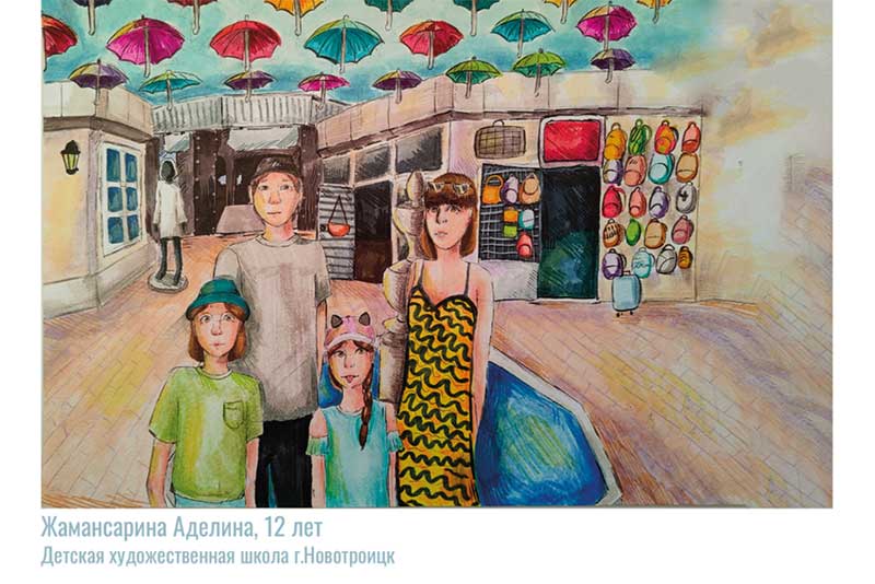 В Москве, на ВДНХ, представлены работы воспитанников Детской художественной школы Новотроицка