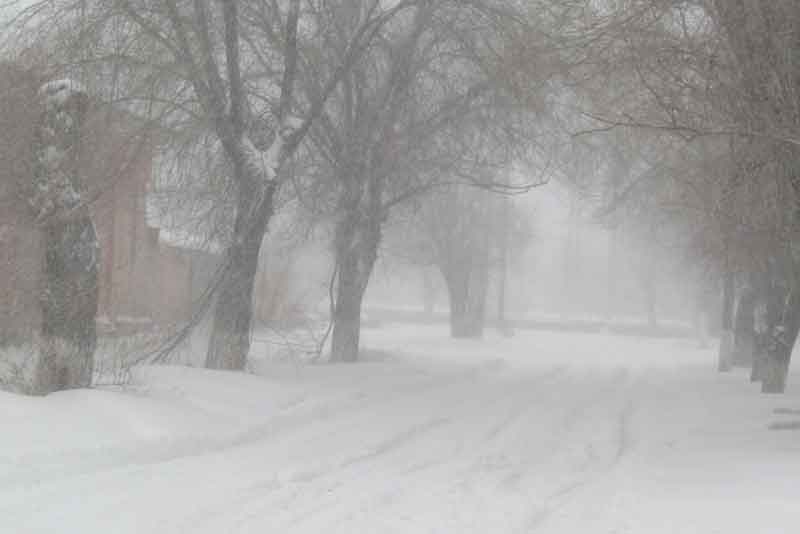 Синоптики прогнозируют в Оренбуржье 3 марта весь день метель и снег
