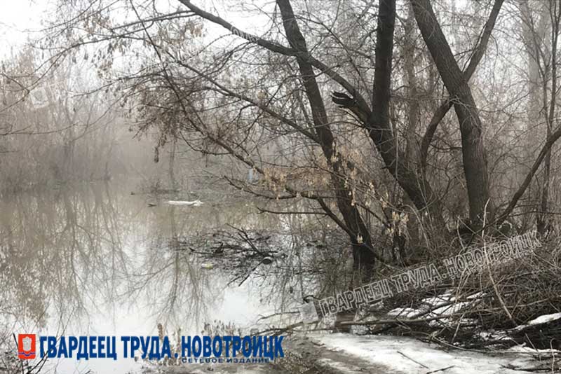 Уровень Урала в районе Новотроицка возрос до 660 сантиметров