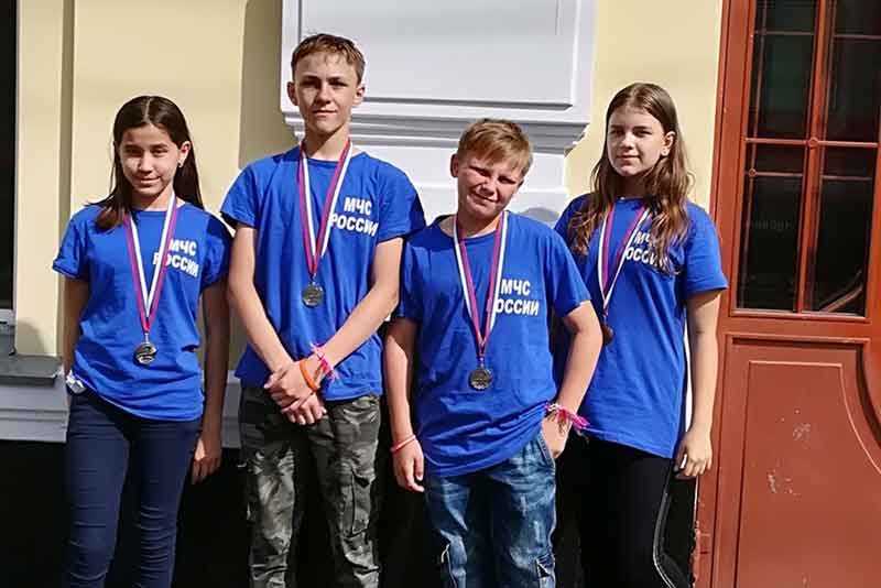 Юные пожарные Новотроицка - на втором месте областного этапа Всероссийского конкурса