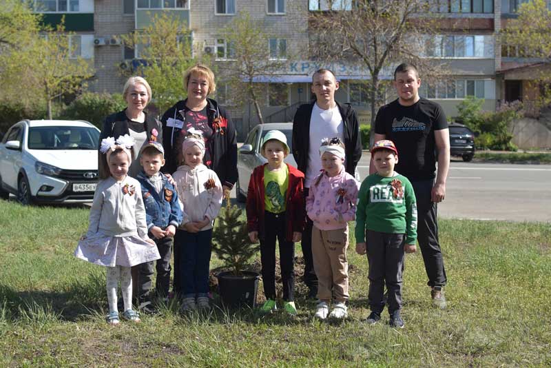 Воспитанники детских садов Новотроицка присоединились к акции «Сад памяти»
