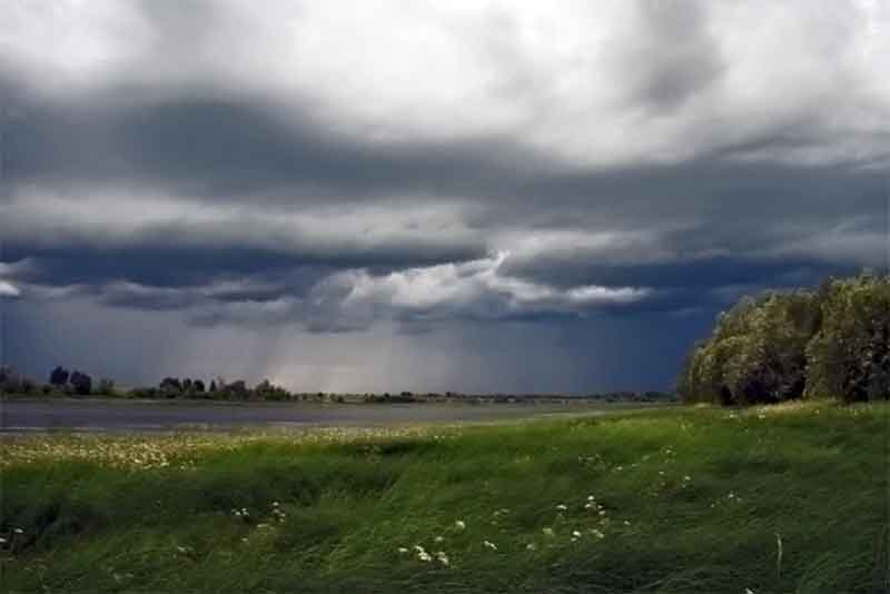 Дождь, гроза, град и до +24 градусов ожидаются днем 4 июля в Оренбургской области