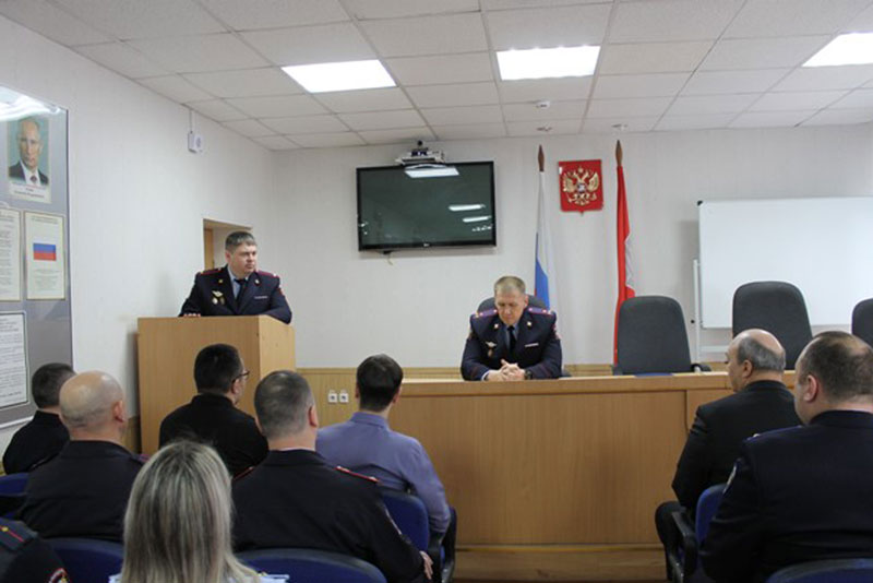 В Новотроицке представили нового начальника отдела полиции
