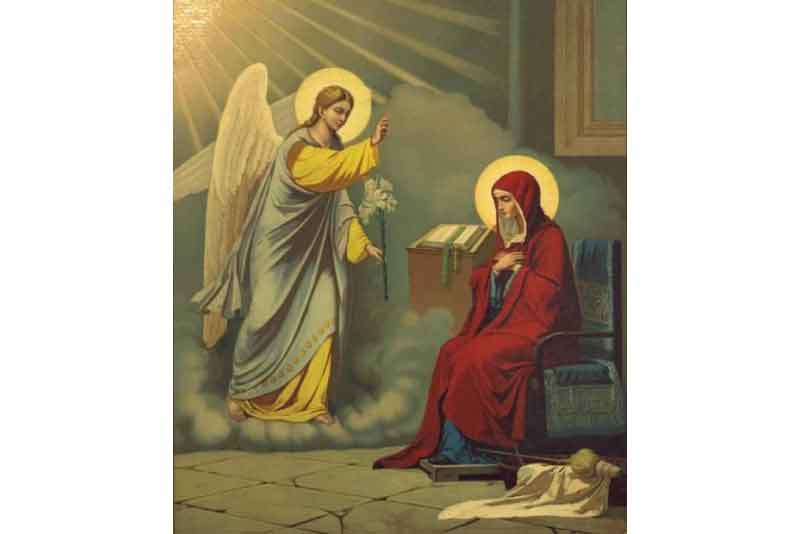 7 апреля – Благовещение Пресвятой Девы Марии