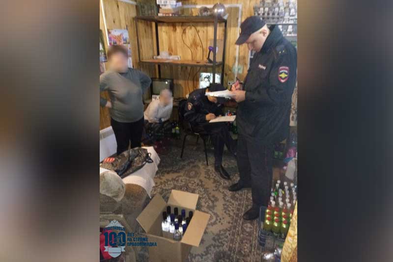 Полицейские в  Новотроицке пресекли незаконную продажу алкоголя и табака