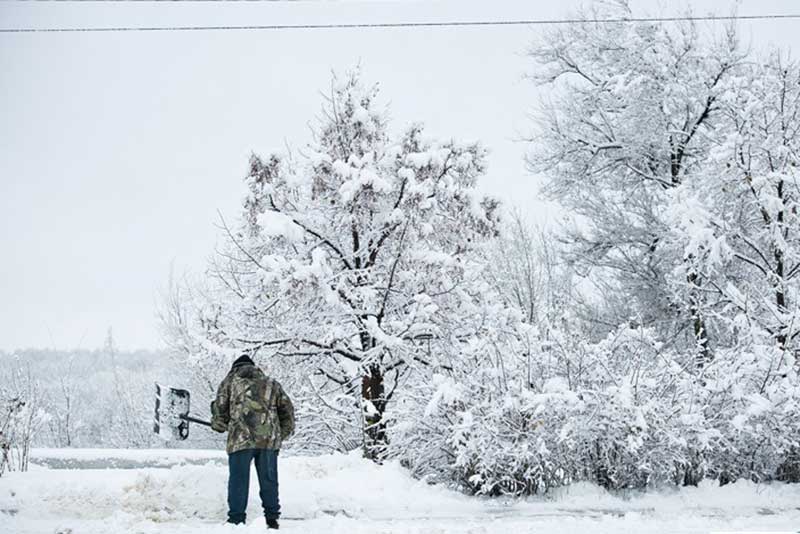 Снегопады и метели задержатся в Оренбуржье до праздников