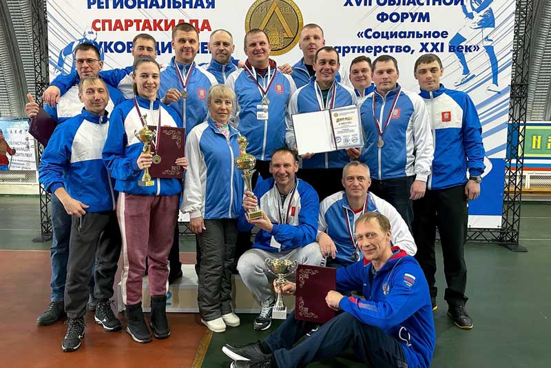 Команда Новотроицка – в тройке лидеров областной Спартакиады руководителей