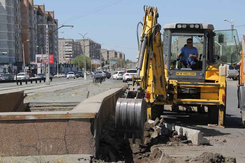 В Новотроицке стартовал масштабный ремонт дорог