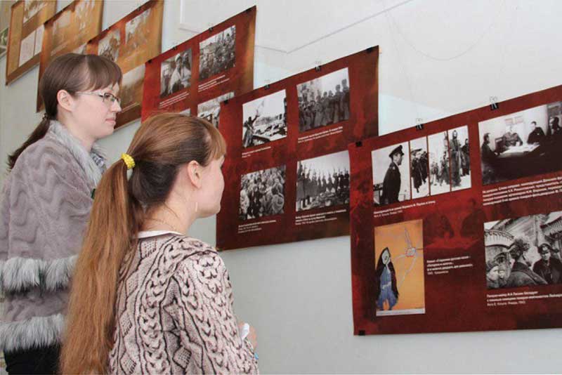 Московский Музей Победы представил передвижную экспозицию в Новотроицке