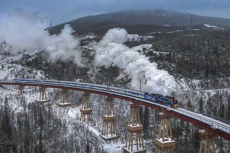Поезд Деда Мороза впервые прибудет в Оренбургскую область