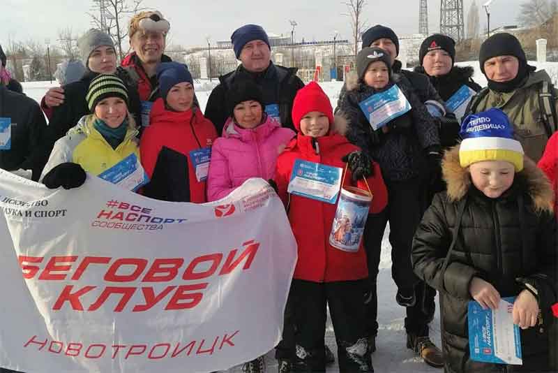 Глава Новотроицка Дмитрий Буфетов 1 января пробежал 2022 метра