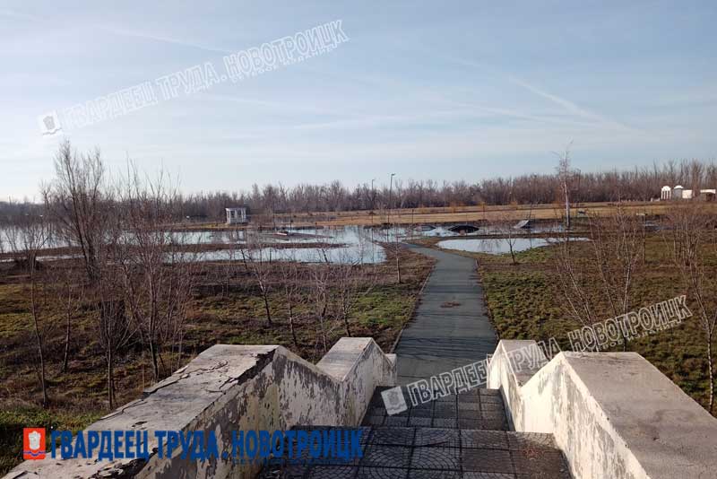 В Новотроицке начинаются работы по устранению последствий паводка