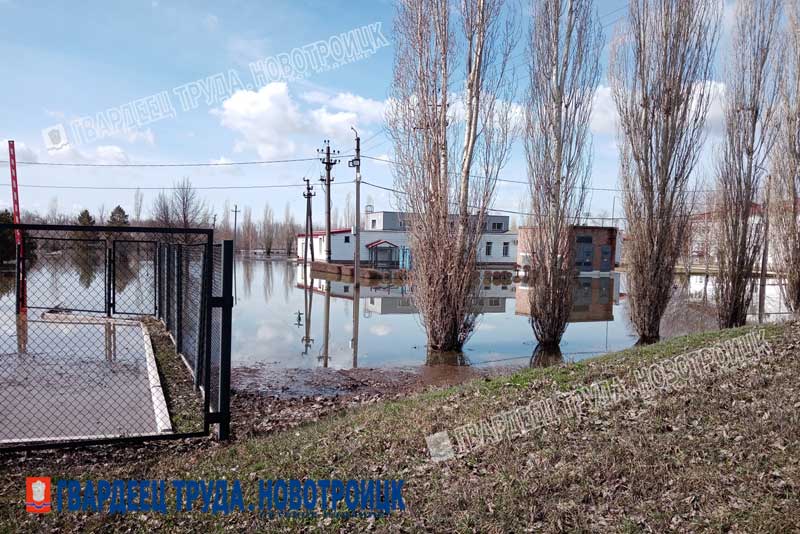 В Новотроицке начинаются работы по устранению последствий паводка