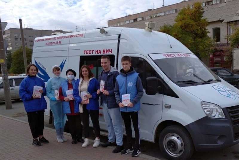 Итогом автопробега по востоку Оренбуржья стали 578 тестов на ВИЧ