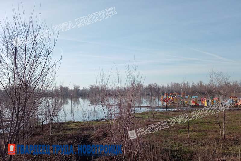Оперативная информация о ситуации с весенним паводком в Новотроицке по состоянию на 11 апреля