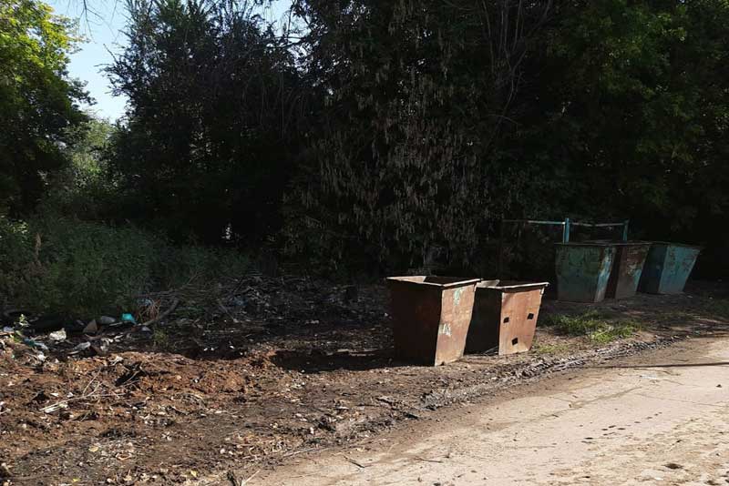 Свалку мусора на улице Суворова в Новотроицке ликвидировали силами регионального оператора