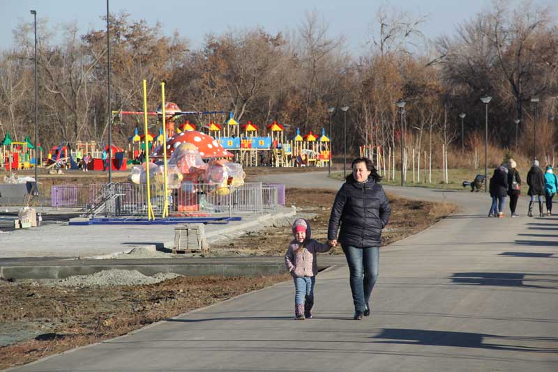 Городской парк: завершен очередной этап реконструкции