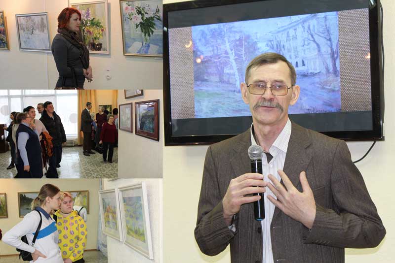 60-летний юбилей В.Шапочкин отметил персональной выставкой