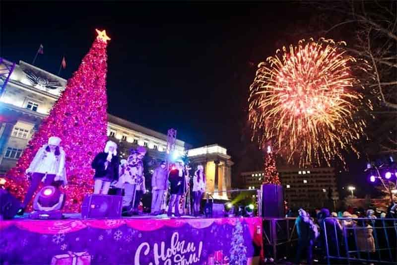 В ночь с 13 на 14 января оренбуржцы встретили Старый Новый год