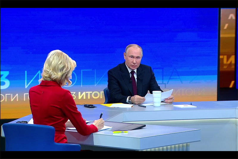 Президент В.Путин рассказал о российско-китайских отношениях