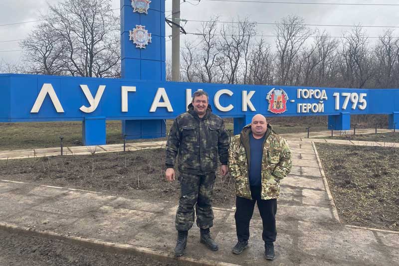 Представители  Новотроицкого «Боевого братства» вернулась из зоны ведения специальной военной операции на Донбассе