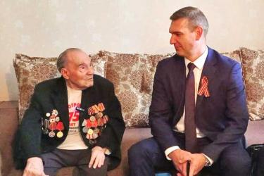 «Их оставалось только...». В Новотроицке День Победы встретил единственный участник Великой Отечественной войны