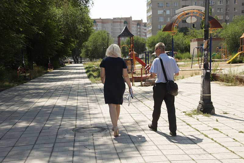 Начался капитальный ремонт детской площадки на улице Марии Корецкой