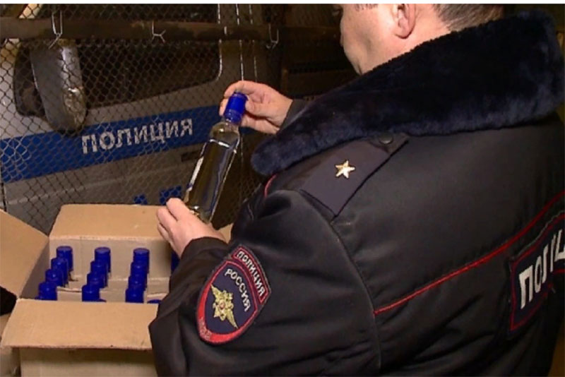 В Оренбуржье в 2023 году изъято почти 5,8 тыс. литров контрафактного алкоголя