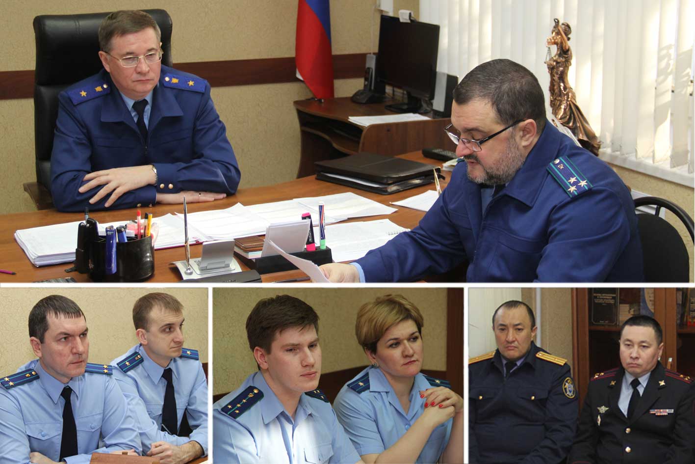 В Новотроицке с рабочим визитом побывал первый заместитель прокурора Оренбургской области Алексей Волков