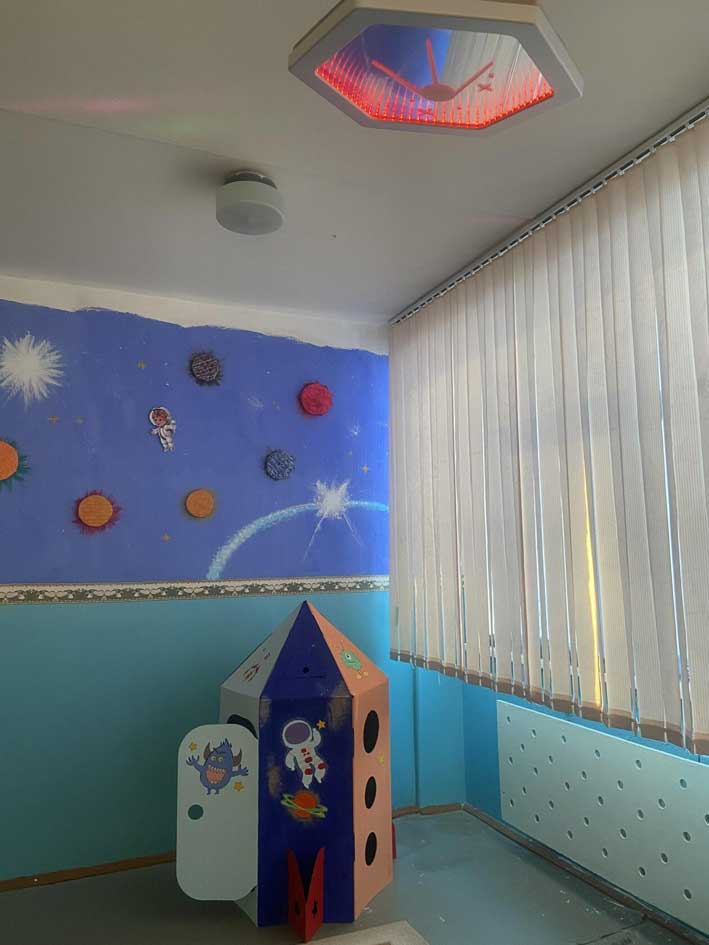 В детском саду №35 Новотроицка появилась сенсорная комната