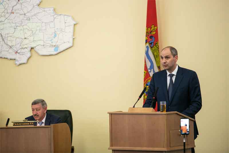 Денис Паслер отчитался перед парламентариями Оренбуржья о работе за 2020 год