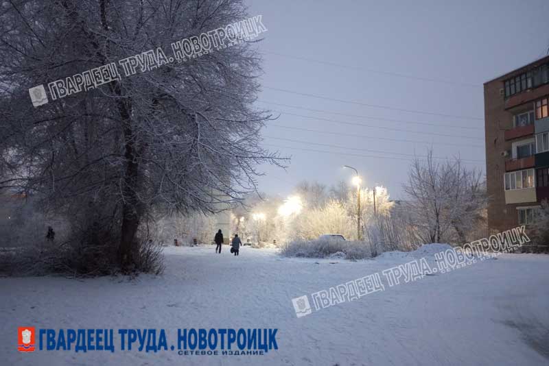 В Оренбуржье днем, 21 февраля, ожидается морозная погода, без осадков