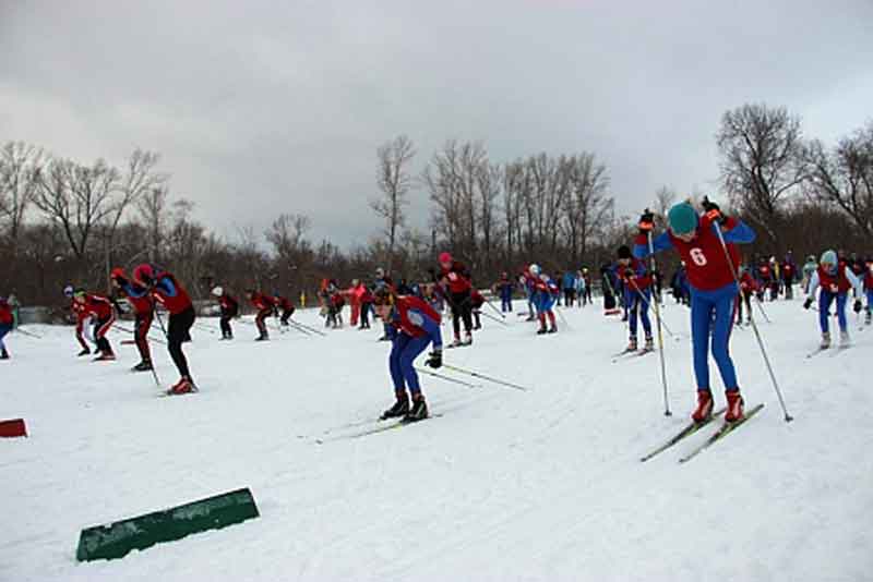 Новотройчане в числе победителей кубка области по лыжным гонкам