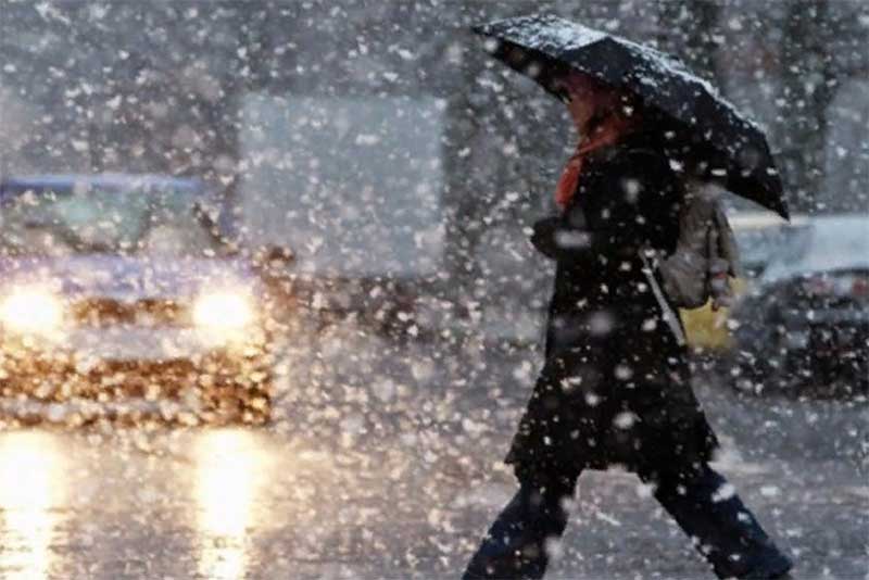 Снег с дождём: скандинавский циклон принёс в Оренбуржье оттепель