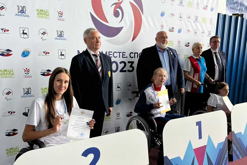 Новотройчанка Юлия  Молчанова завоевала первую медаль на  Летних играх паралимпийцев