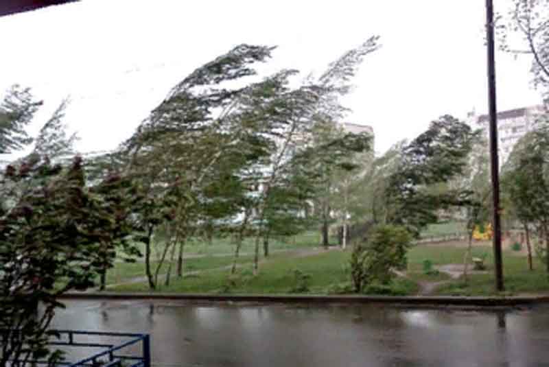 Синоптики спрогнозировали дожди и порывистый ветер в Оренбуржье