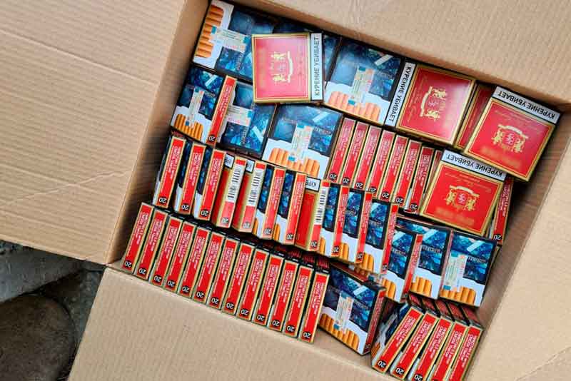 В Новотроицке сотрудники полиции изъяли более 59 тысяч пачек контрафактных сигарет