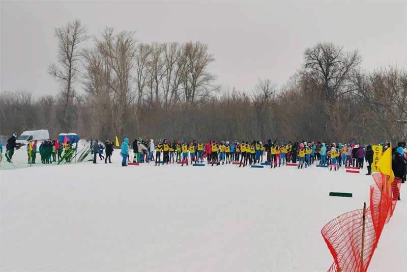 Новотройчане – в составе сборной Оренбуржья по лыжным гонкам