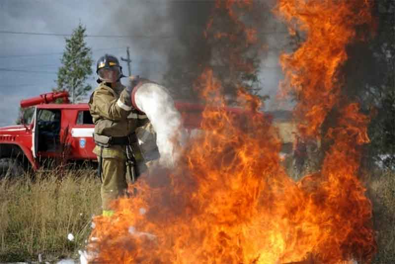 В некоторых районах Оренбуржья ожидается высокая пожарная опасность