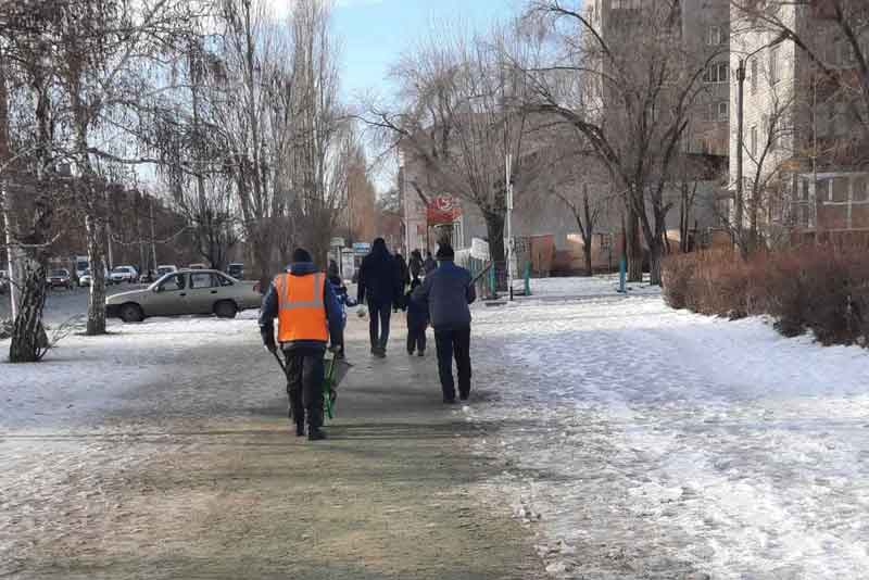 Дмитрий Буфетов проконтролировал состояние пешеходных зон