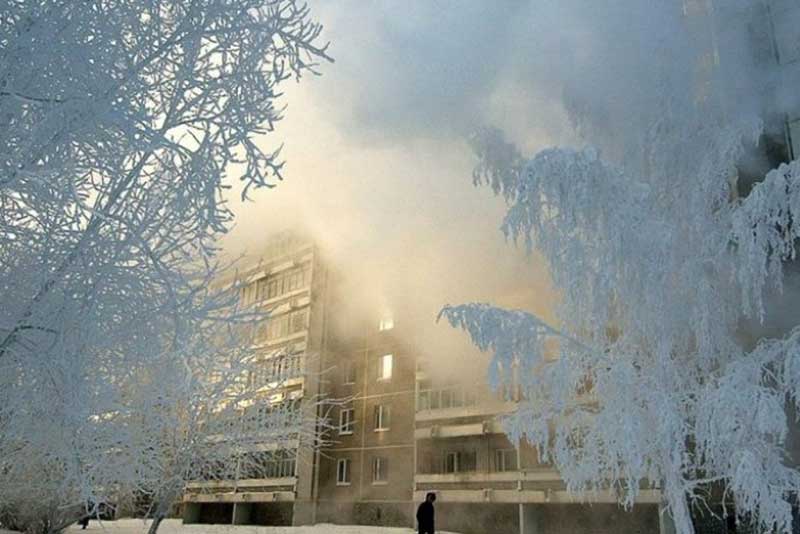 В Оренбургскую область вернулись сильные морозы