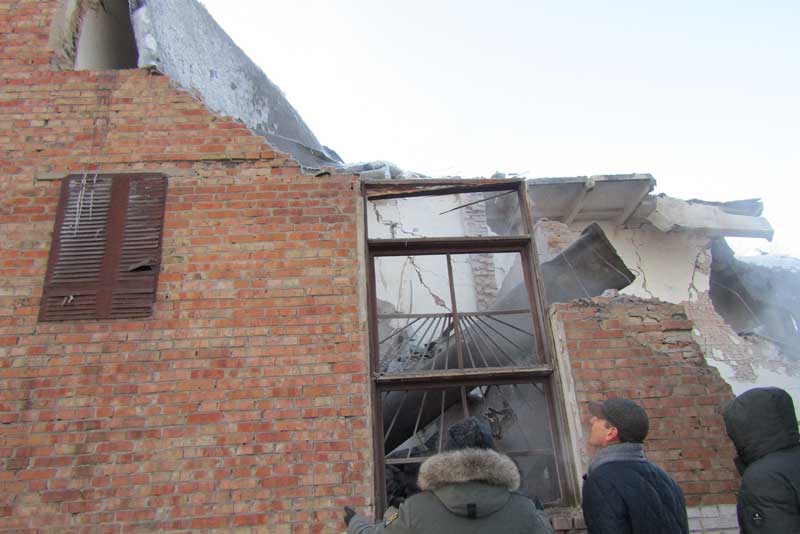В Новотроицке восстановят частично разрушенное здание насосной станции