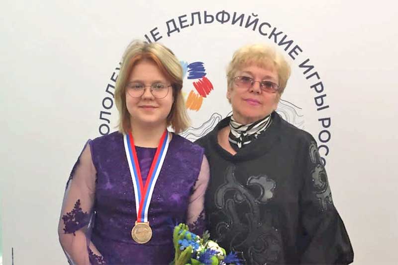 Арина Максименко взяла «бронзу» на Дельфийских играх