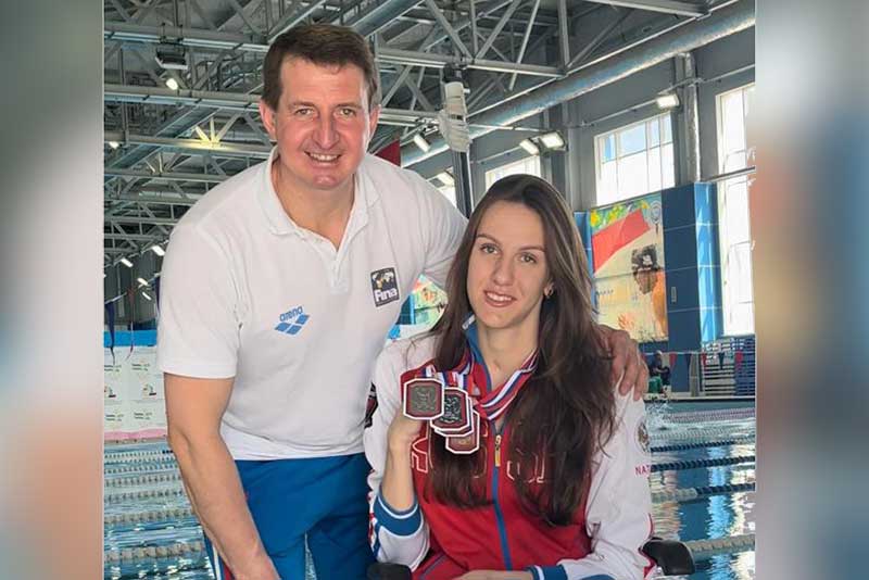 Юлия Молчанова вернулась с чемпионата России с четырьмя  медалями