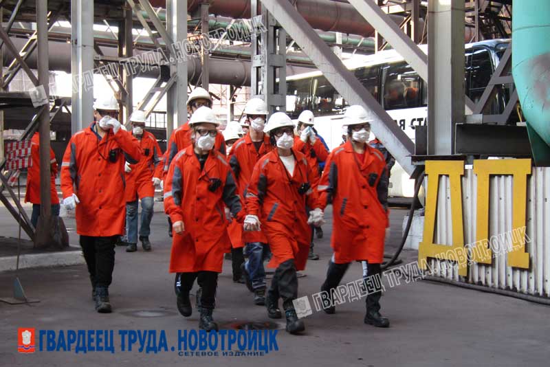 Туристы побывали на промышленных предприятиях Новотроицка