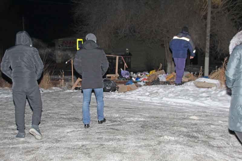 В Новотроицке продолжаются рейды по соблюдению требований к  складированию отходов